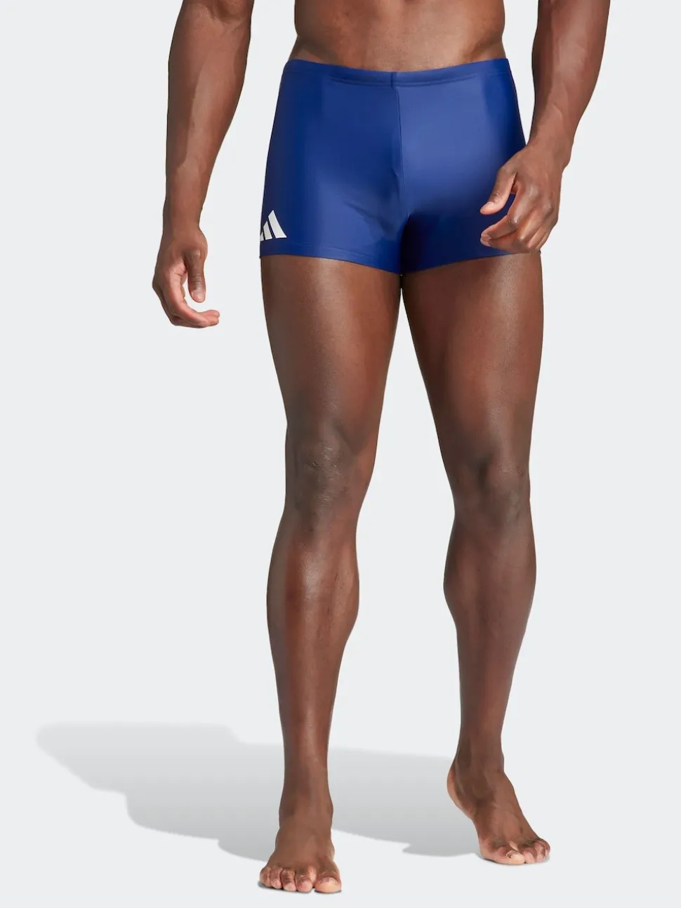 adidas Navy Blue Solid Swim Boxers