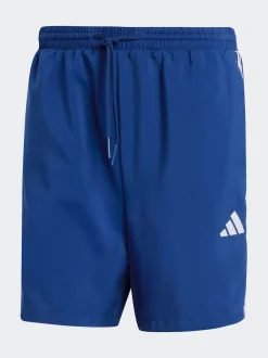 adidas Navy/White Essentials 3-Stripes Chelsea Shorts