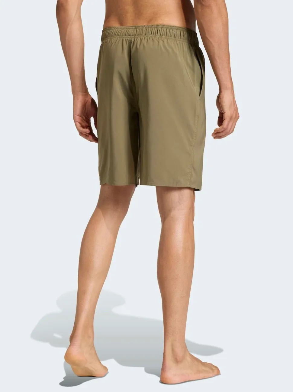 adidas Olive Green 8-Inch Swim Shorts