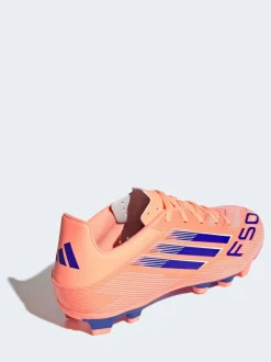 adidas Orange Adult F50 Club Firm/Multi Ground Boots