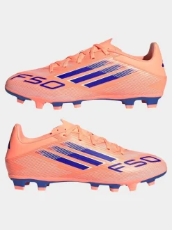 adidas Orange Adult F50 Club Firm/Multi Ground Boots