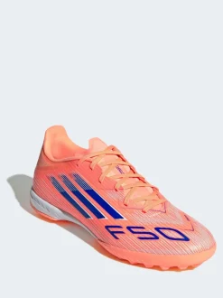 adidas Orange Adult F50 League Turf Boots