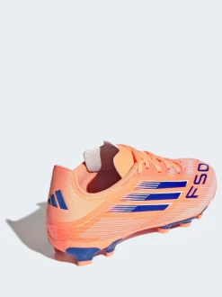 adidas Orange Adult F50 League Turf Boots