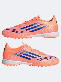 adidas Orange Adult F50 League Turf Boots