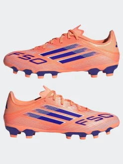 adidas Orange Adult F50 League Ground Boots