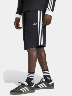 adidas Originals Black 3 Stripes Shorts