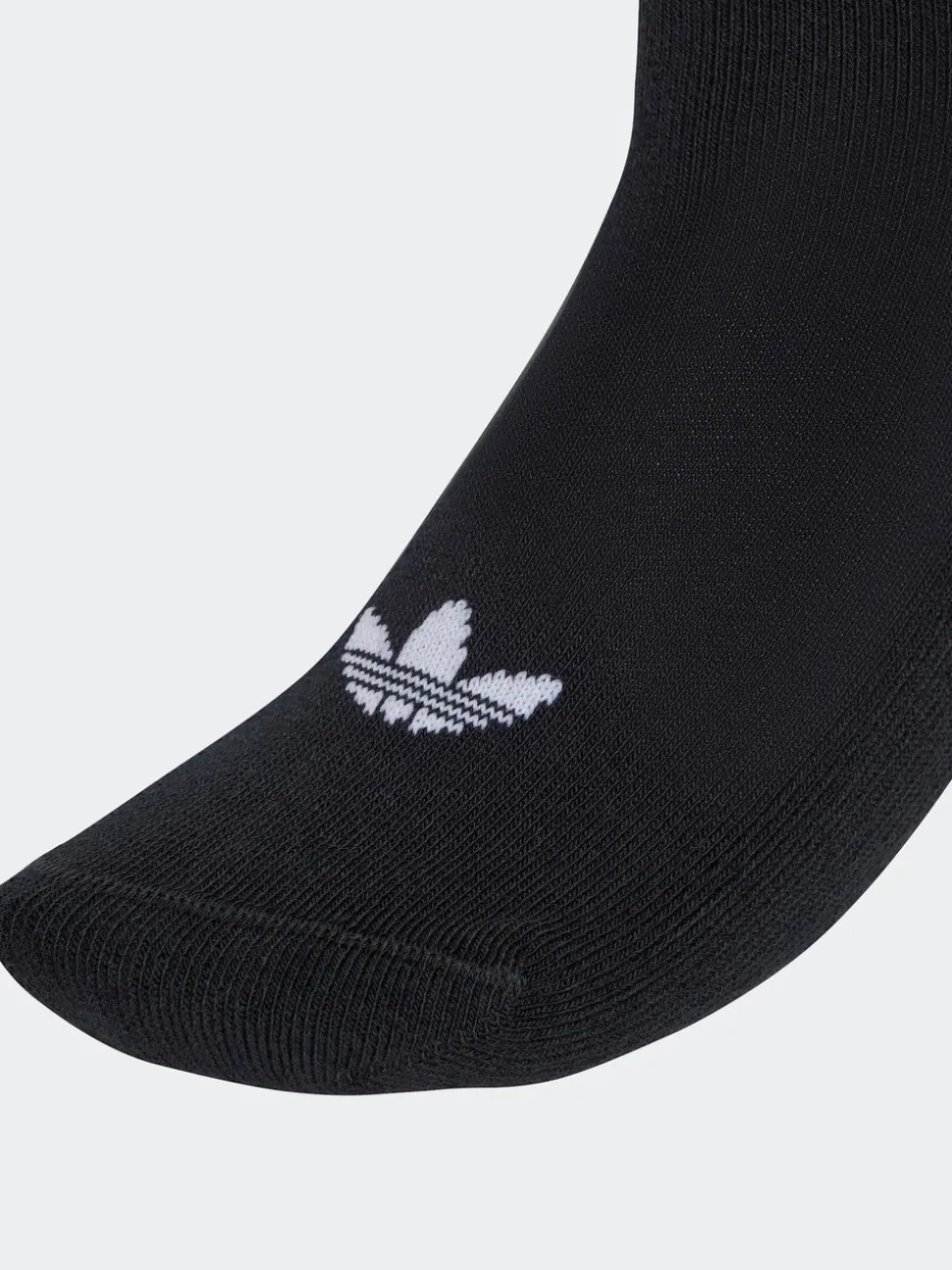 adidas Originals Black 3 Stripe 3 Pack 1/4 Socks