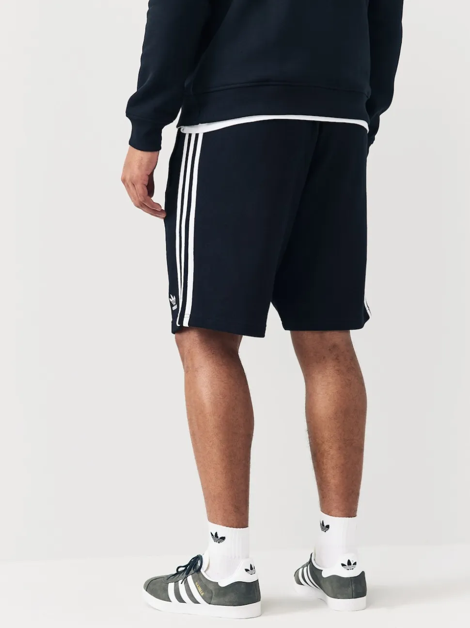 adidas Originals Black Adicolor 3-Stripes Shorts