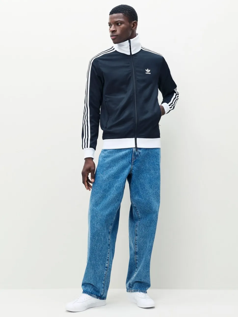 adidas Originals Black Adicolor Classics Track Top