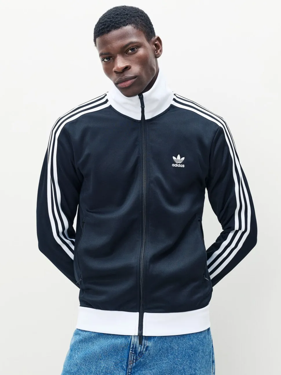 adidas Originals Black Adicolor Classics Track Top