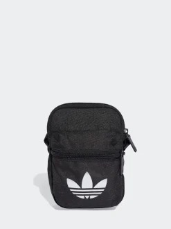 adidas Originals Black Adicolor Classic Festival Bag