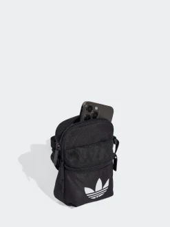 adidas Originals Black Adicolor Classic Festival Bag