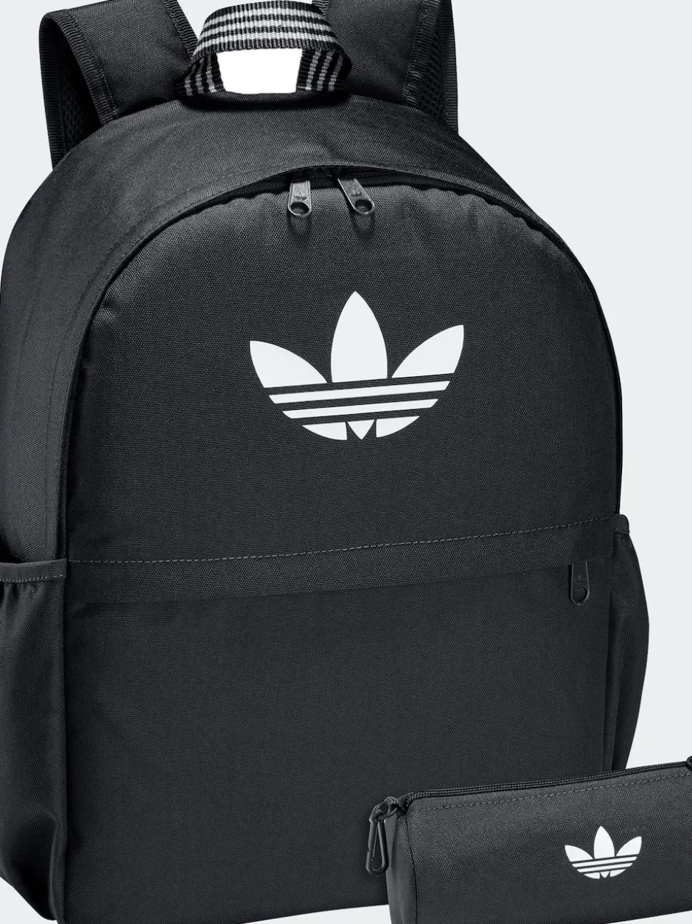 adidas Originals Black Backpack With Pencil Case