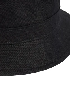 adidas Originals Black Black Trefoil 100% Cotton Bucket Hat