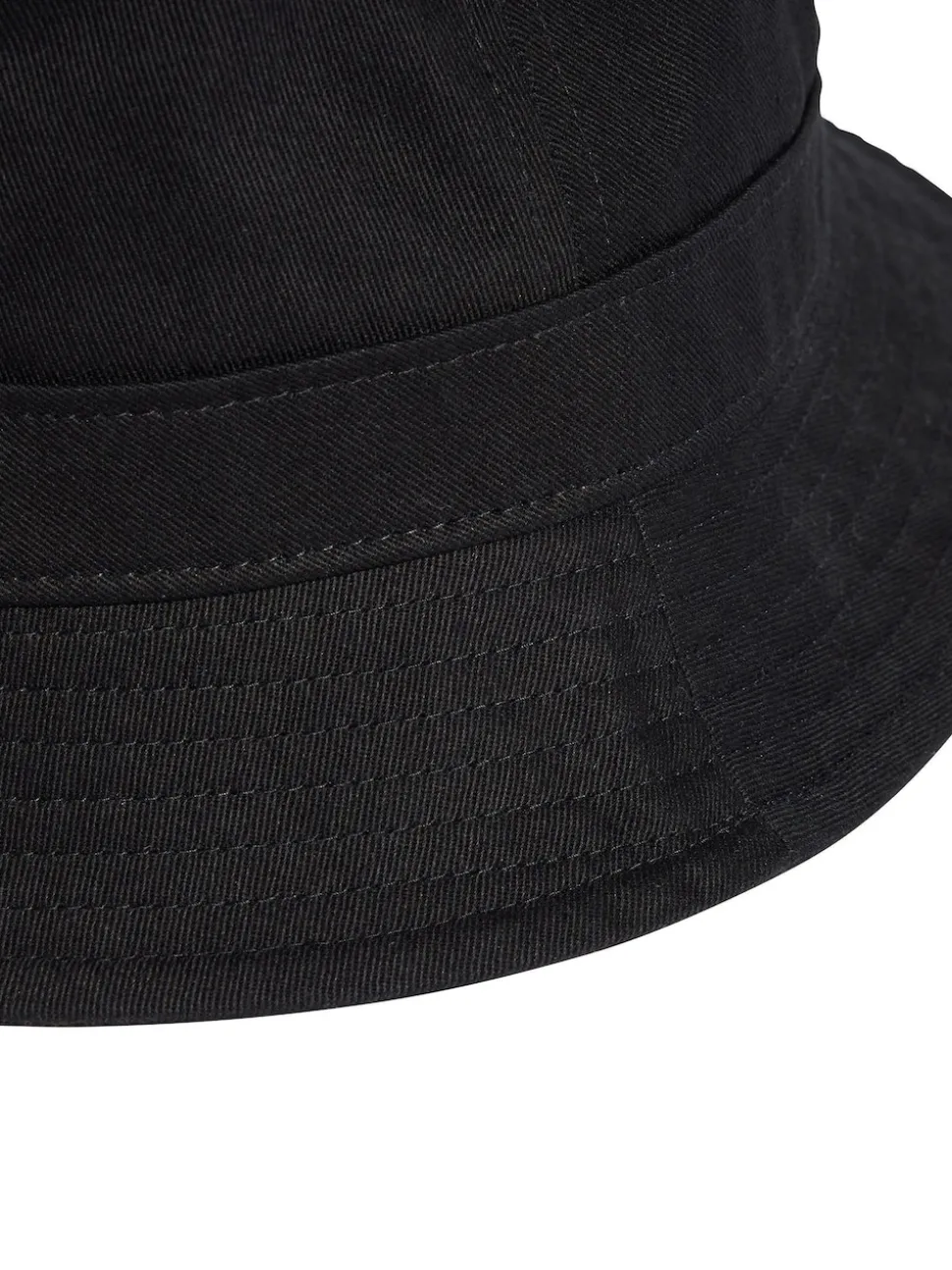 adidas Originals Black Black Trefoil 100% Cotton Bucket Hat
