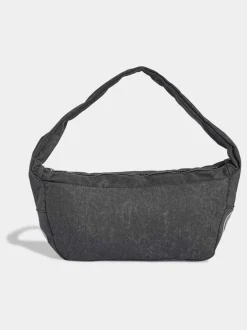 adidas Originals Black Denim Wash Shoulder Bag