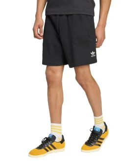adidas Originals Black Essentials Trefoil Waffle Shorts