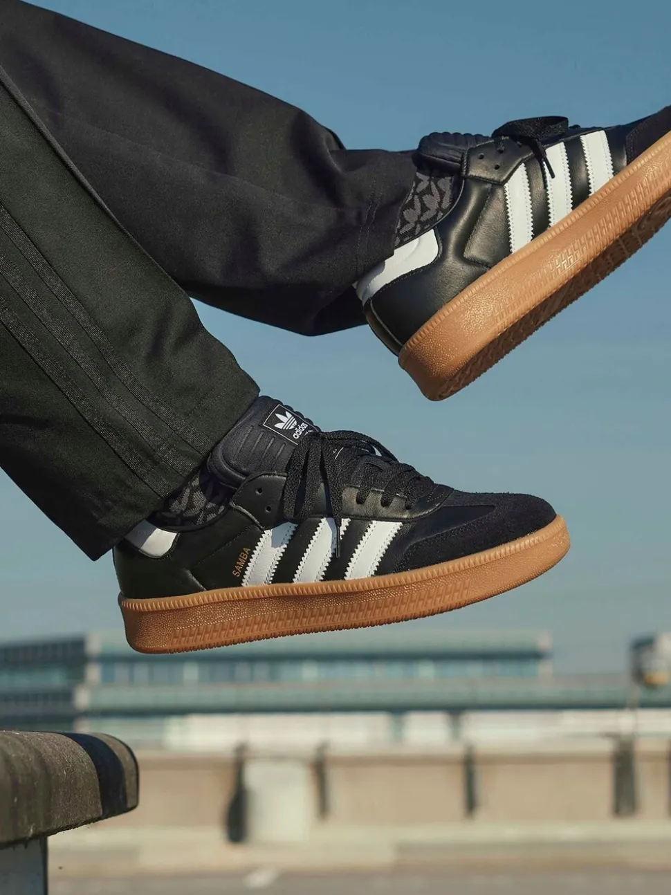 adidas Originals Black Samba XLG Shoes