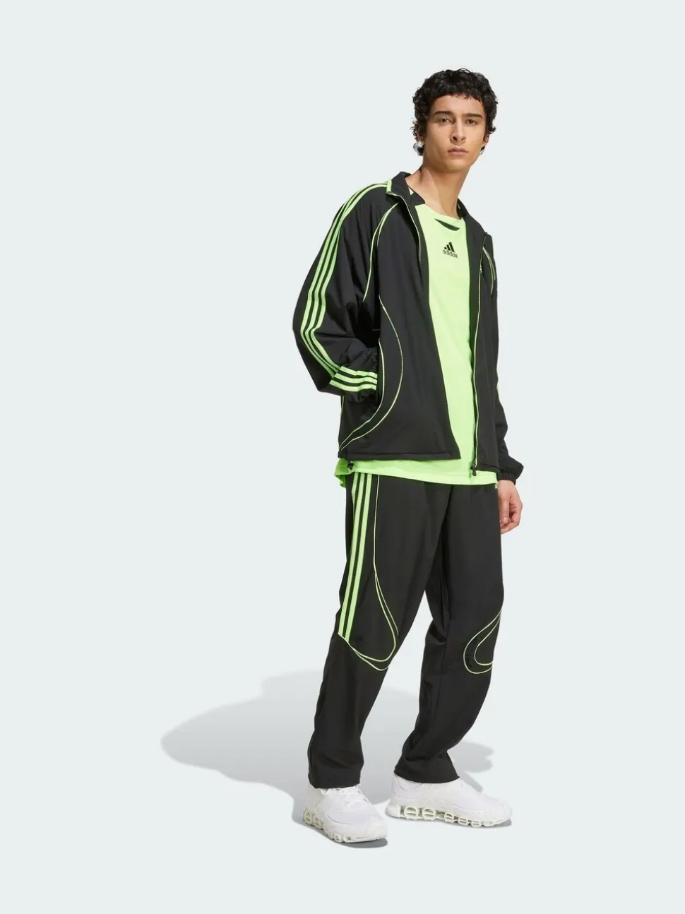adidas Originals Black Teamgeist Adicolor Track Tracksuit Bottoms