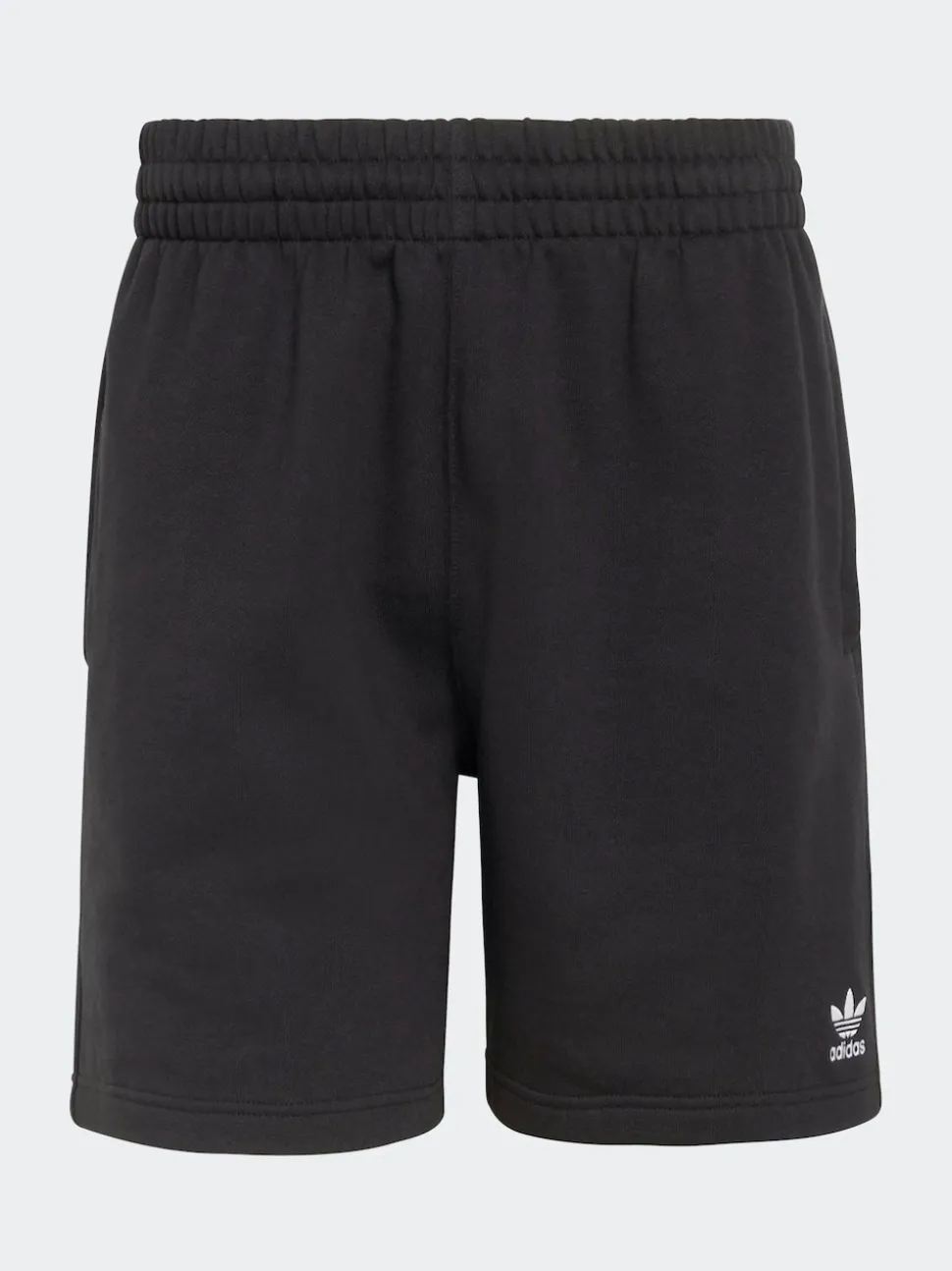 adidas originals Black Trefoil Essentials 7 Inch Fleece Shorts