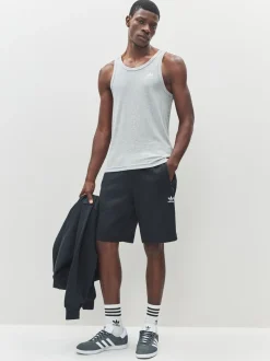 adidas Originals Black Trefoil Essentials Shorts