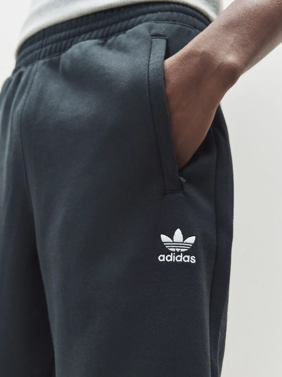 adidas Originals Black Trefoil Essentials Shorts