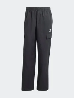 adidas Originals Black Trefoil Essentials Woven Joggers