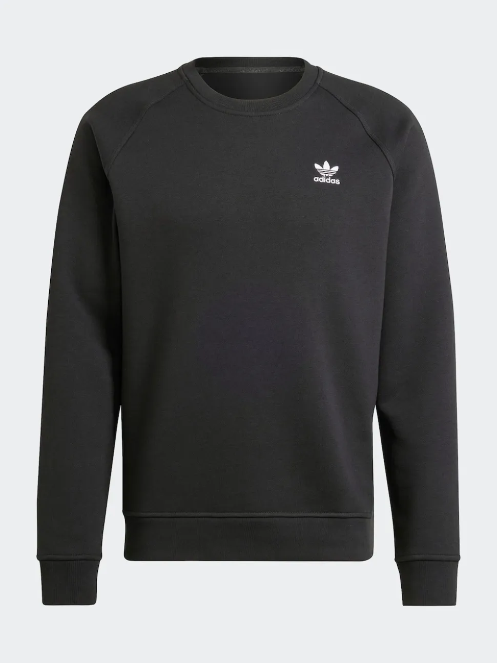 adidas Originals Black Trefoil Essentials Crew Sweatshirt