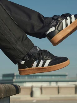 adidas Originals Black XLG Samba Trainers