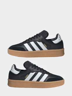 adidas Originals Black XLG Samba Trainers