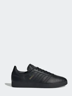 adidas Originals Black/Black Gazelle Trainers