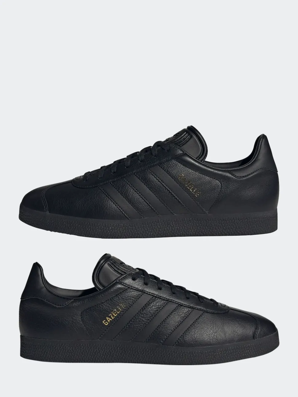adidas Originals Black/Black Gazelle Trainers