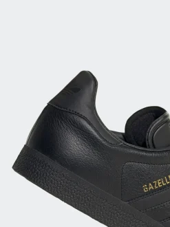adidas Originals Black/Black Gazelle Trainers