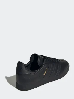 adidas Originals Black/Black Gazelle Trainers