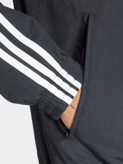 adidas Originals Black/White Adicolor Woven Firebird Jacket