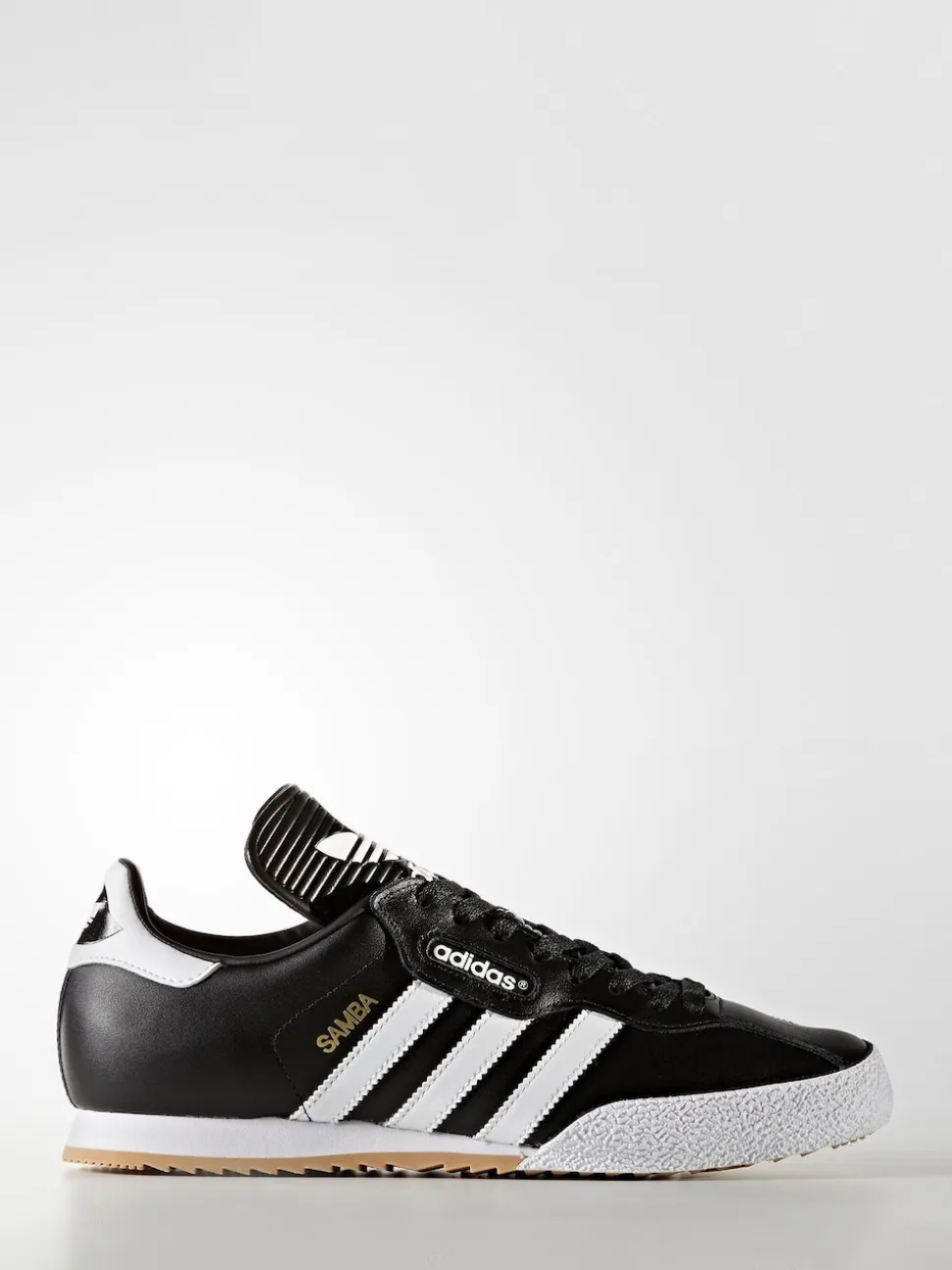 adidas Originals Black/White Samba Suede Trainers