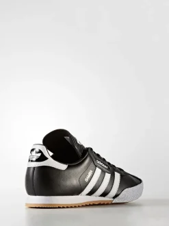 adidas Originals Black/White Samba Suede Trainers