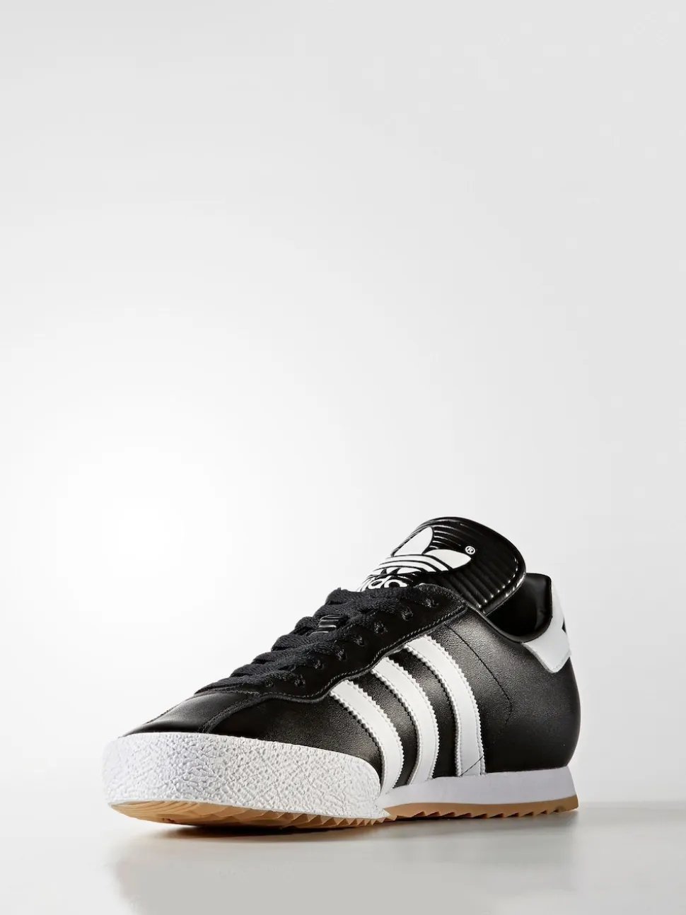 adidas Originals Black/White Samba Suede Trainers