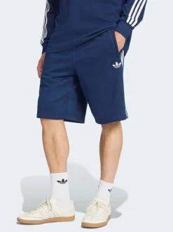 adidas Originals Blue 3 Stripes Shorts