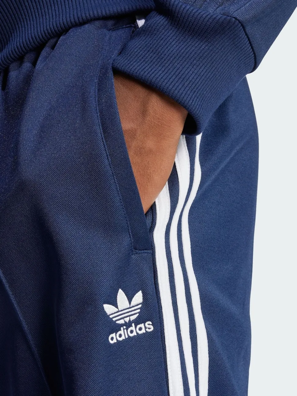 adidas Originals Blue Adicolor Baggy Fit Firebird Track Joggers