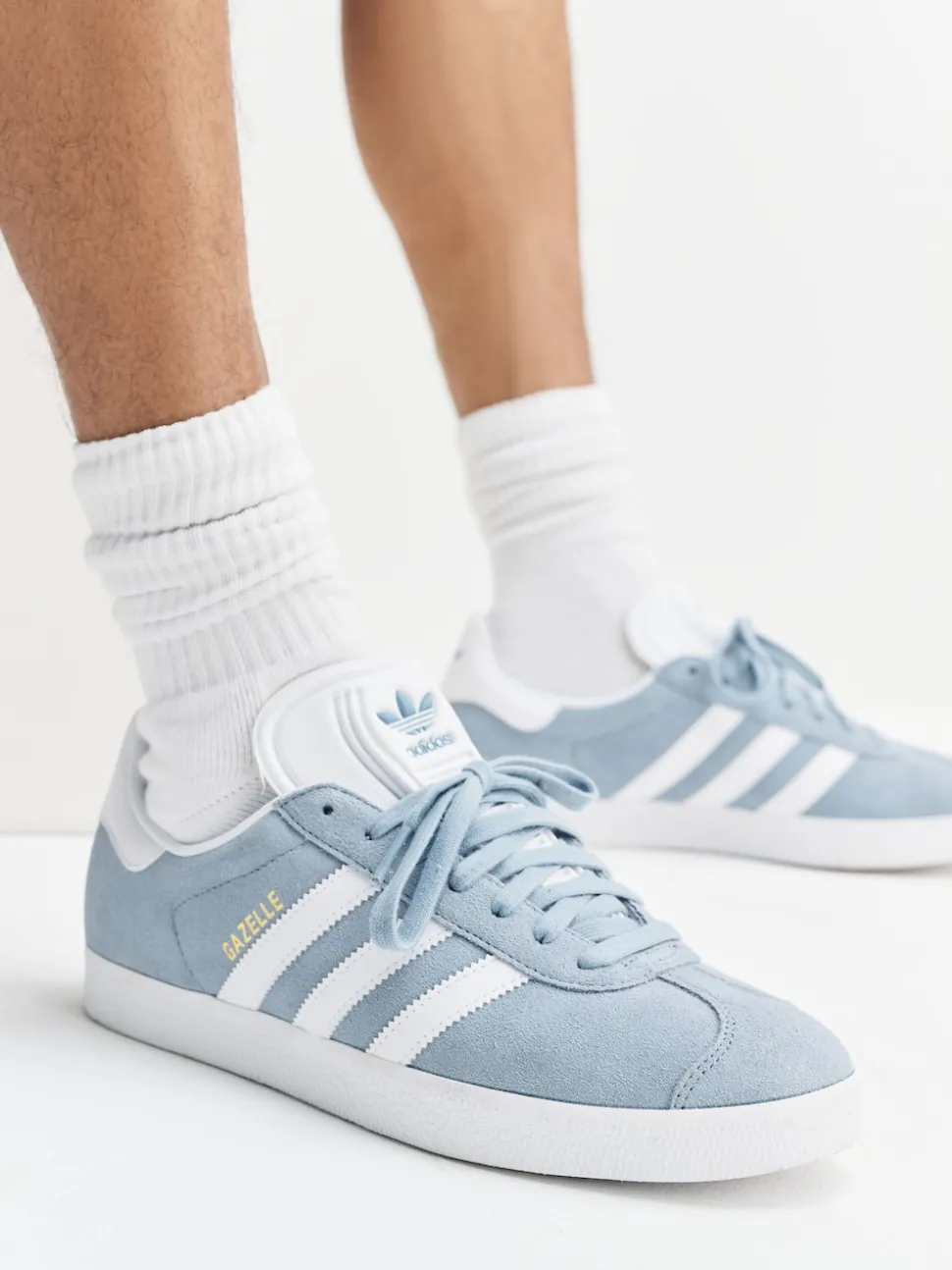 adidas Originals Blue Chrome Gazelle Trainers