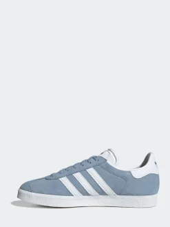 adidas Originals Blue Chrome Gazelle Trainers