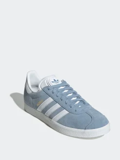 adidas Originals Blue Chrome Gazelle Trainers