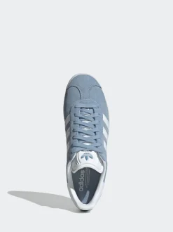 adidas Originals Blue Chrome Gazelle Trainers