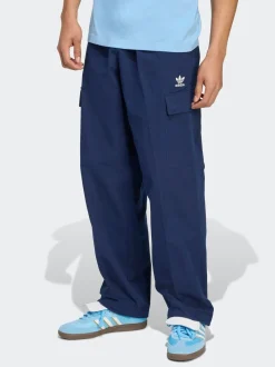 adidas Originals Blue Trefoil Essentials Woven Joggers