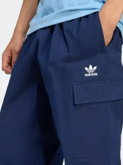 adidas Originals Blue Trefoil Essentials Woven Joggers