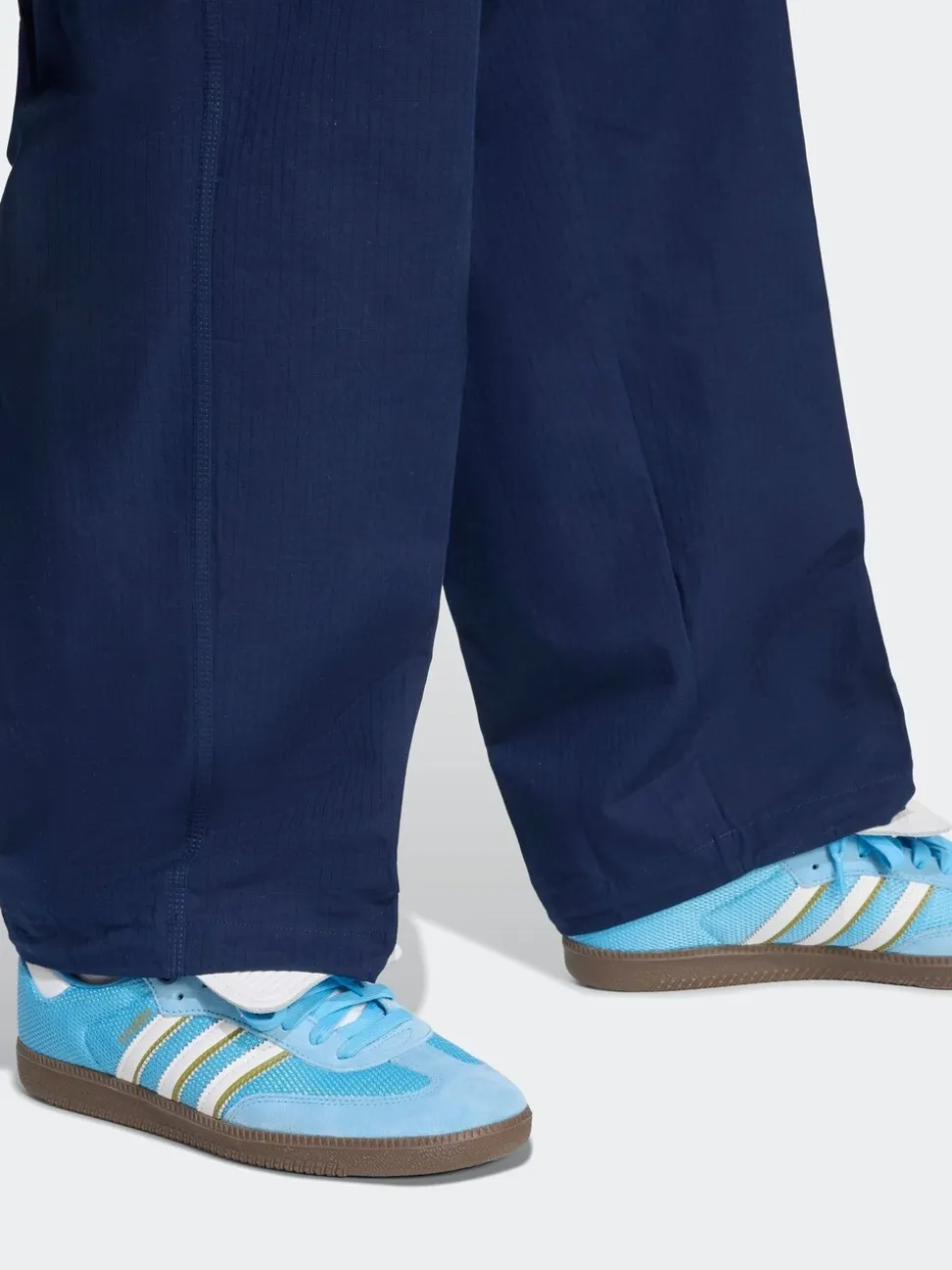 adidas Originals Blue Trefoil Essentials Woven Joggers
