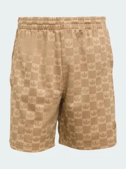 adidas Originals Brown Monogram Regular Mesh Shorts