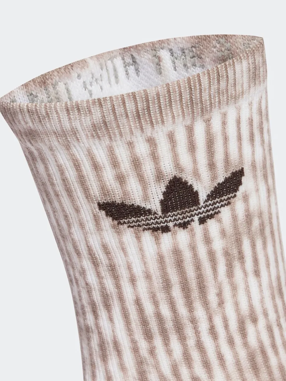 adidas Originals Brown Tie Dye Crew Socks 3 Pack