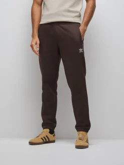 adidas Originals Brown Trefoil Essentials Joggers